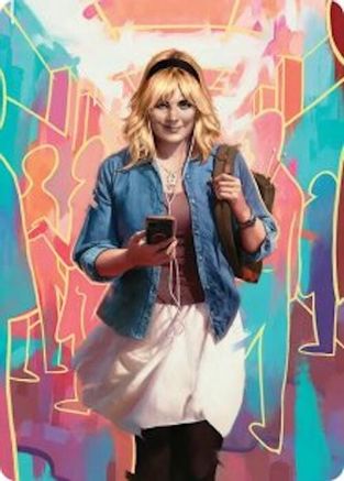 Gwen Stacy Art Card (13/54) (AASPM-013) - [Art Series: Marvel's Spider-Man]