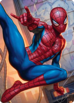 Sensational Spider-Man Art Card (AASPM-) - [Art Series: Marvel's Spider-Man]