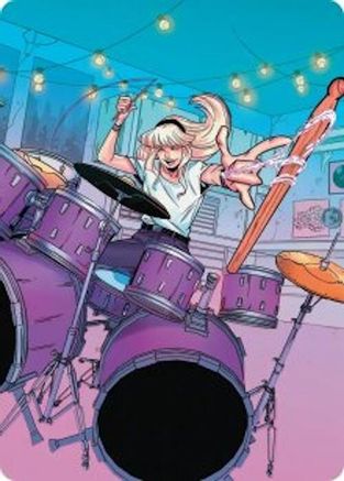 Gwen Stacy Art Card (34/54) (AASPM-034) - [Art Series: Marvel's Spider-Man]