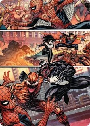 Maximum Carnage Art Card (AASPM-046) - [Art Series: Marvel's Spider-Man]