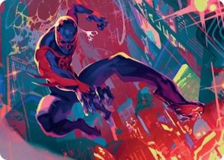Spider-Man 2099 Art Card (AASPM-030) - [Art Series: Marvel's Spider-Man]