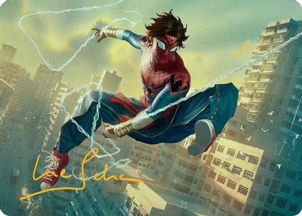 Spider-Man India Art Card (Gold-Stamped Signature) (AASPM-031) - [Art Series: Marvel's Spider-Man]