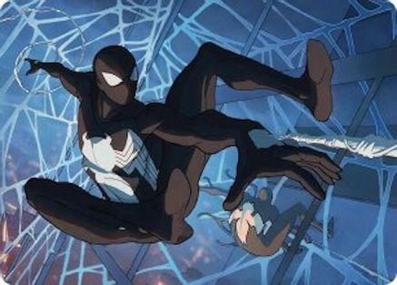 Symbiote Spider-Man Art Card (AASPM-040) - [Art Series: Marvel's Spider-Man]