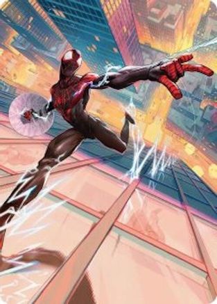 Ultimate Spider-Man Art Card (AASPM-041) - [Art Series: Marvel's Spider-Man]