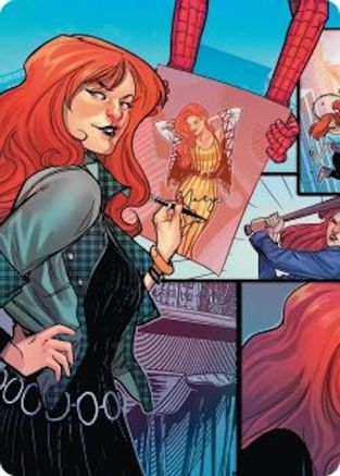 Mary Jane Watson Art Card (AASPM-050) - [Art Series: Marvel's Spider-Man]