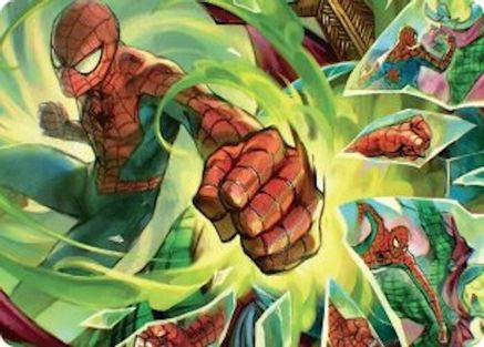 Kapow! Art Card (AASPM-017) - [Art Series: Marvel's Spider-Man]