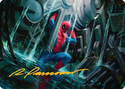 Strength of Will Art Card (Gold-Stamped Signature) (AASPM-022) - [Art Series: Marvel's Spider-Man]