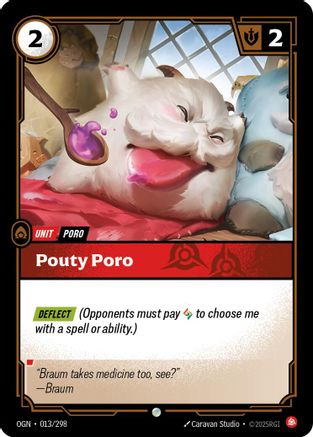 Pouty Poro (013/298) - Origins Foil