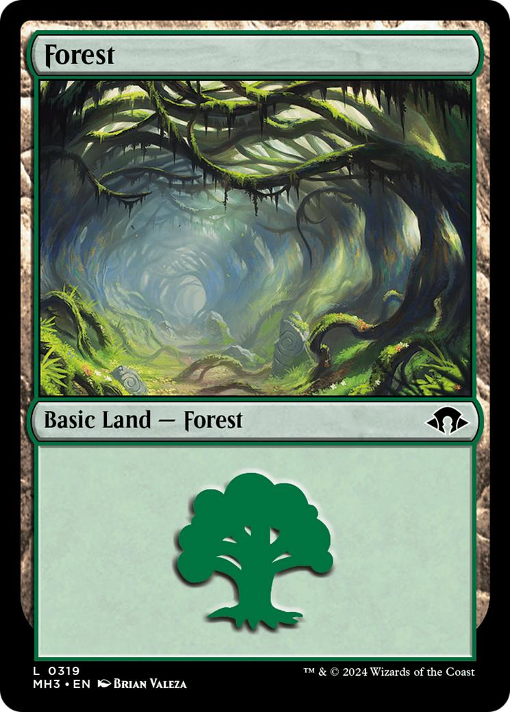 Forest (MH3-319) - [Modern Horizons 3] Foil
