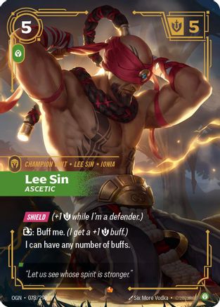 Lee Sin - Ascetic (078/298) - Origins