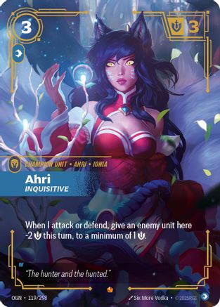 Ahri - Inquisitive (119/298) - Origins
