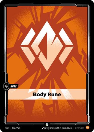 Body Rune (126/298) - Origins