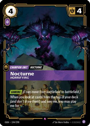 Nocturne - Horrifying (194/298) - Origins