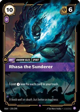 Rhasa the Sunderer (195/298) - Origins