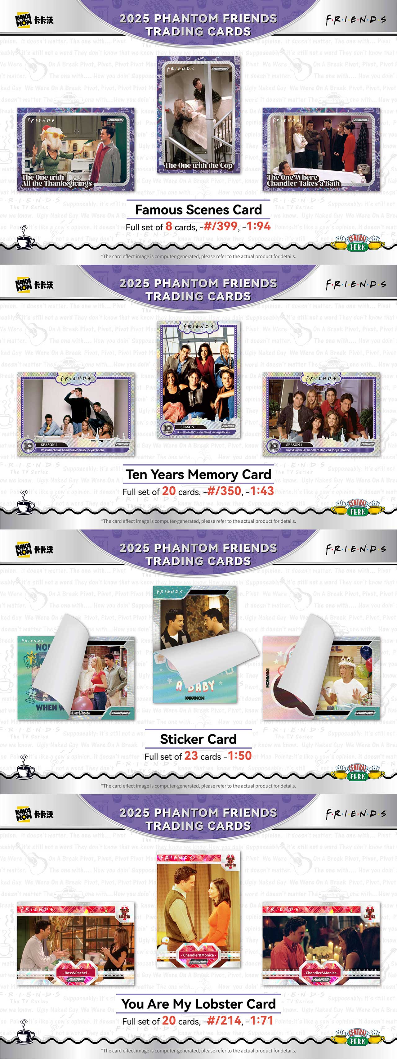 2025 PHANTOM Friends Trading Cards