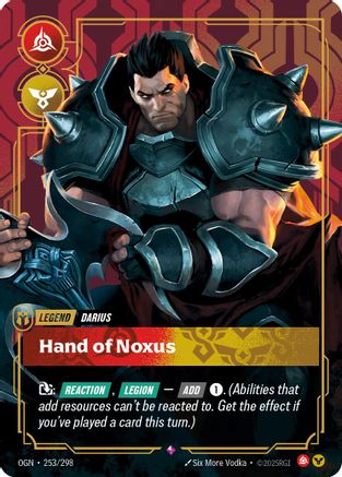 Darius - Hand of Noxus (253/298) - Origins
