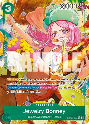 Jewelry Bonney (Alternate Art) (PRB02-004) - Premium Booster -The Best- Vol. 2