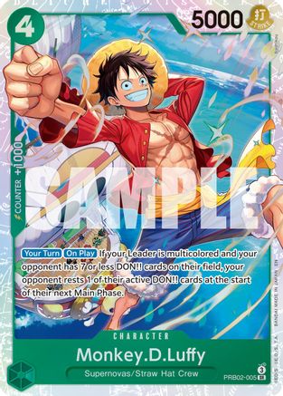 Monkey.D.Luffy (PRB02-005) - Premium Booster -The Best- Vol. 2