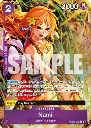 Nami (Alternate Art) (PRB02-012) - Premium Booster -The Best- Vol. 2