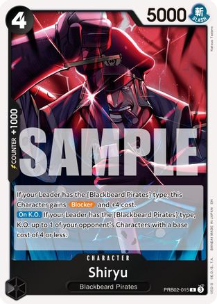 Shiryu (PRB02-015) - Premium Booster -The Best- Vol. 2