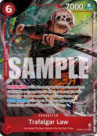Trafalgar Law (Alternate Art) (PRB02-002) - Premium Booster -The Best- Vol. 2