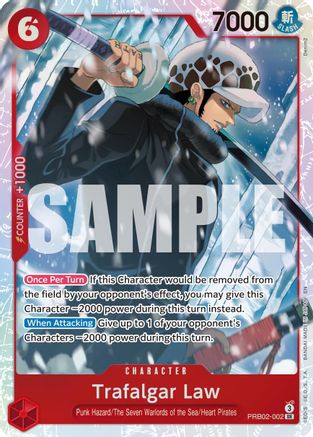 Trafalgar Law (PRB02-002) - Premium Booster -The Best- Vol. 2