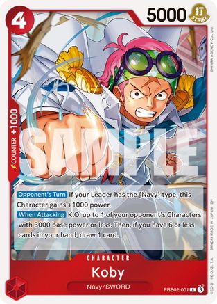Koby (PRB02-001) - Premium Booster -The Best- Vol. 2