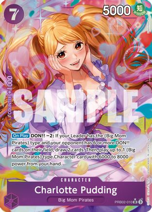 Charlotte Pudding (Alternate Art) (PRB02-010) - Premium Booster -The Best- Vol. 2