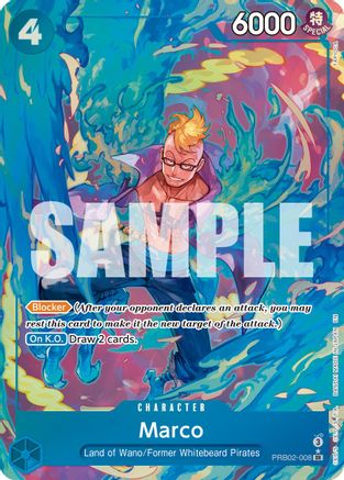 Marco (Alternate Art) (PRB02-008) - Premium Booster -The Best- Vol. 2