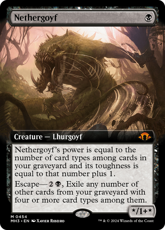 Nethergoyf (MH3-454) - [Modern Horizons 3] : (Art étendu)