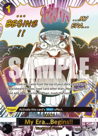 My Era...Begins!! (Alternate Art) (OP09-096) - Premium Booster -The Best- Vol. 2