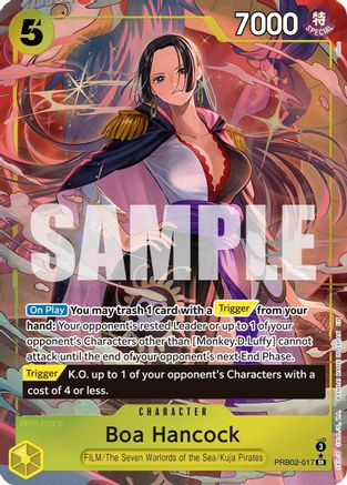 Boa Hancock (Alternate Art) (PRB02-017) - Premium Booster -The Best- Vol. 2