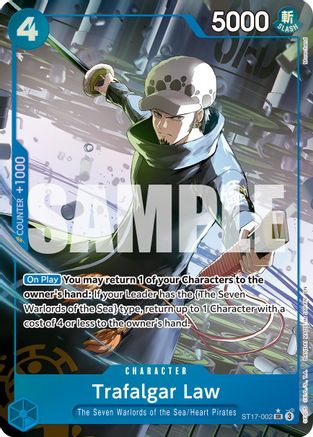 Trafalgar Law - ST17-002 (Alternate Art) (ST17-002) - Premium Booster -The Best- Vol. 2