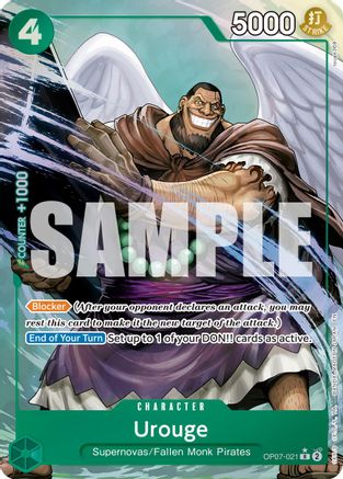 Urouge (Alternate Art) (OP07-021) - Premium Booster -The Best- Vol. 2
