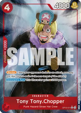 Tony Tony.Chopper (Alternate Art) (OP10-011) - Premium Booster -The Best- Vol. 2
