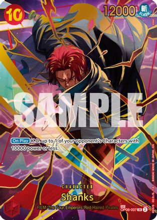 Shanks (Alternate Art) (OP06-007) - Premium Booster -The Best- Vol. 2