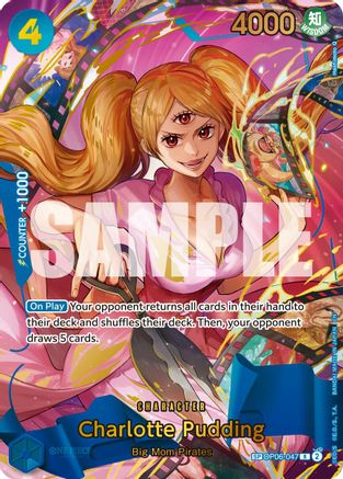 Charlotte Pudding - OP06-047 (Alternate Art) (OP06-047) - Premium Booster -The Best- Vol. 2