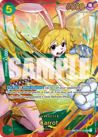 Carrot (Alternate Art) (OP08-023) - Premium Booster -The Best- Vol. 2