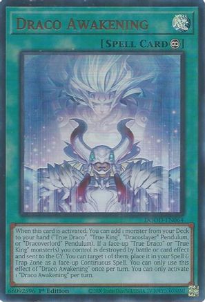 Draco Awakening (DOOD-EN064) - Doom of Dimensions 1st Edition