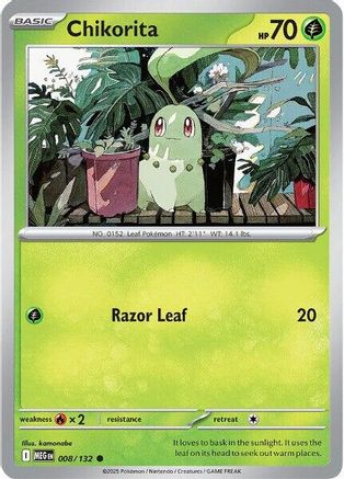 Chikorita 8 - [ME01 Mega Evolution]