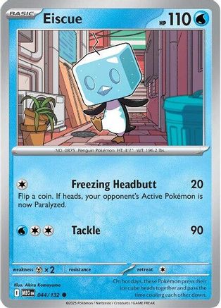 Eiscue 44 - [ME01 Mega Evolution] Reverse Holofoil