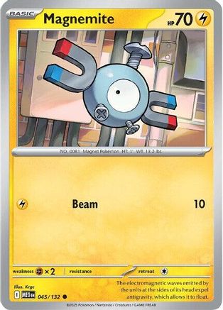 Magnemite 45 - [ME01 Mega Evolution] Reverse Holofoil