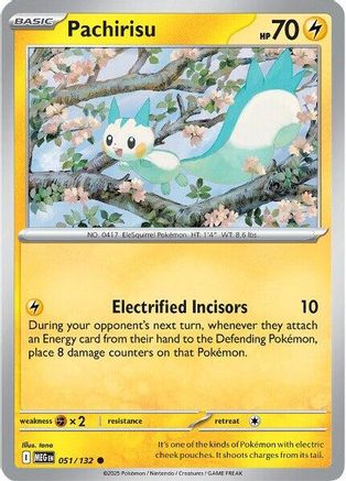 Pachirisu 51 - [ME01 Mega Evolution]