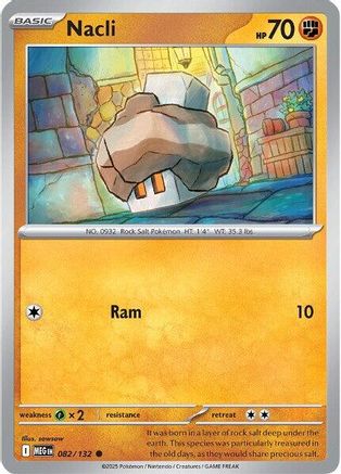 Nacli 82 - [ME01 Mega Evolution] Reverse Holofoil