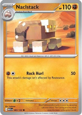 Naclstack 83 - [ME01 Mega Evolution] Reverse Holofoil