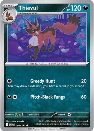 Thievul 90 - [ME01 Mega Evolution]