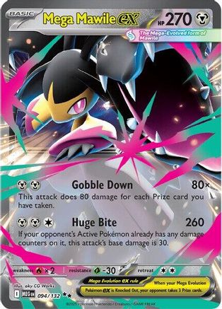Mega Mawile ex - 094/132 94 - [ME01 Mega Evolution] Holofoil