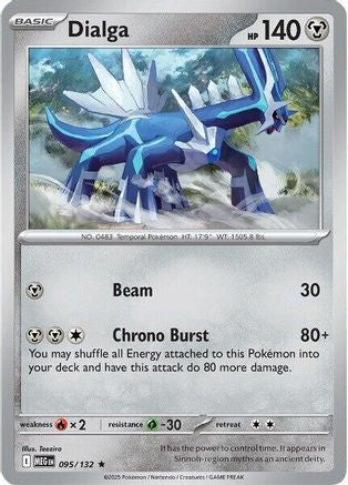 Dialga 95 - [ME01 Mega Evolution] Reverse Holofoil