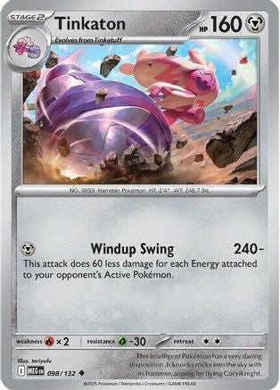Tinkaton 98 - [ME01 Mega Evolution] Reverse Holofoil