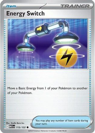Energy Switch 115 - [ME01 Mega Evolution] Reverse Holofoil